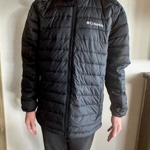 Columbia Men's Black Omniheat Puffer Jacket